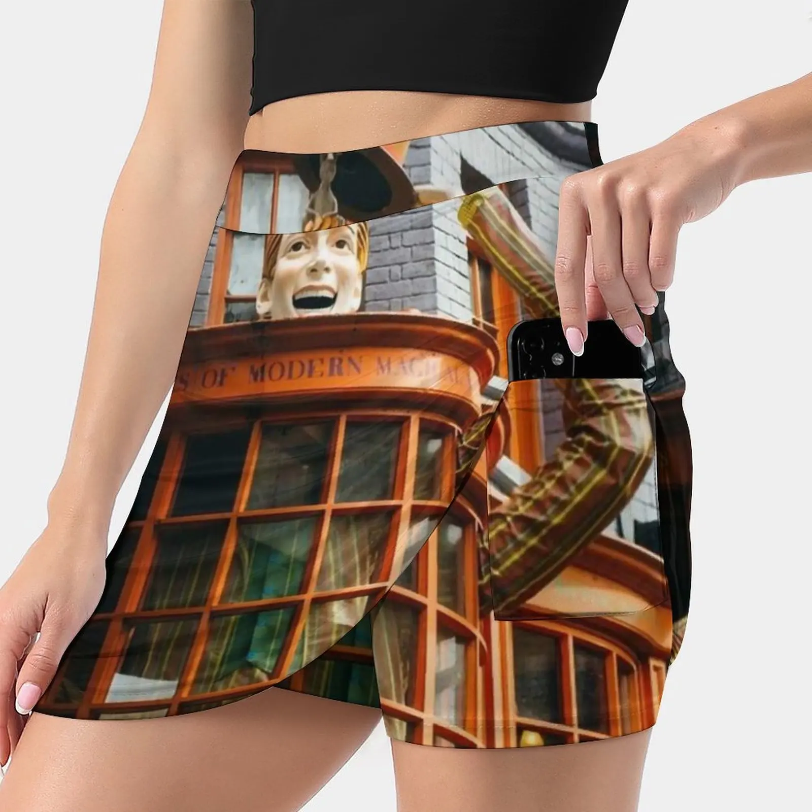 

Женская юбка Weasley Wizard Wheezes, юбки в эстетике, новые модные короткие юбки Weasleys Wizard Wheezes, Я торжественно обещаю, что я вверх