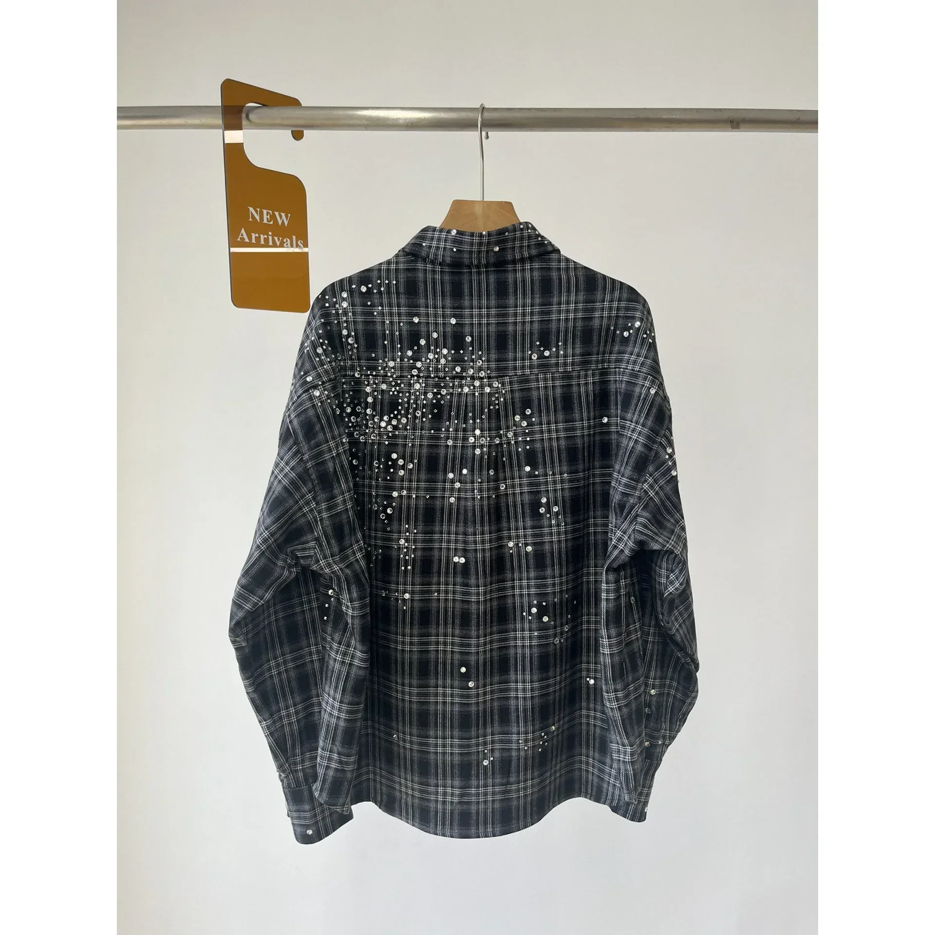 Осенне-зимняя Осенняя осенне-зимняя Ослепительная популярная рубашка с длинными