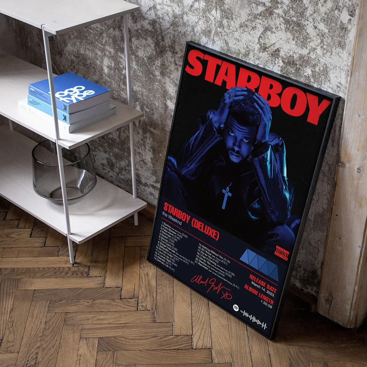 

Постер The Weeknd Starboy для гостиной