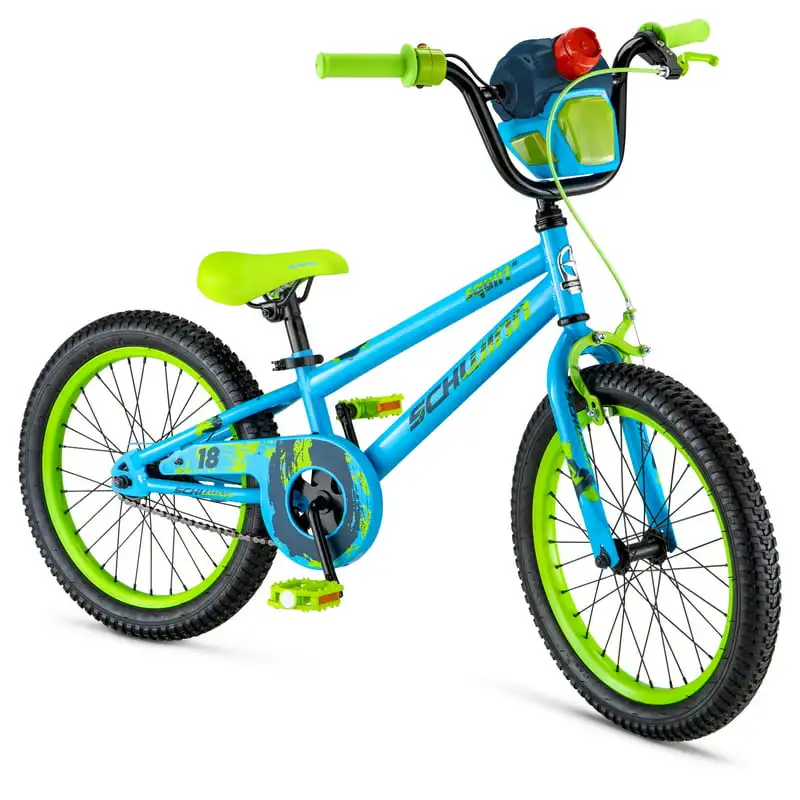 

Squirt Sidewalk Bike 18-inch wheels, blue / green