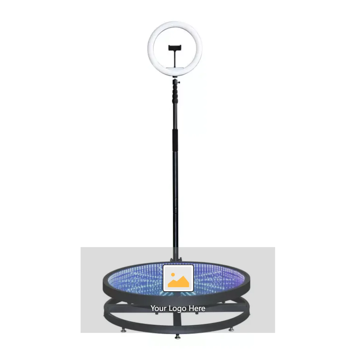 

Прозрачная стеклянная вращающаяся машина для селфи видео фотобудка Автоматическая 360 фотобудка