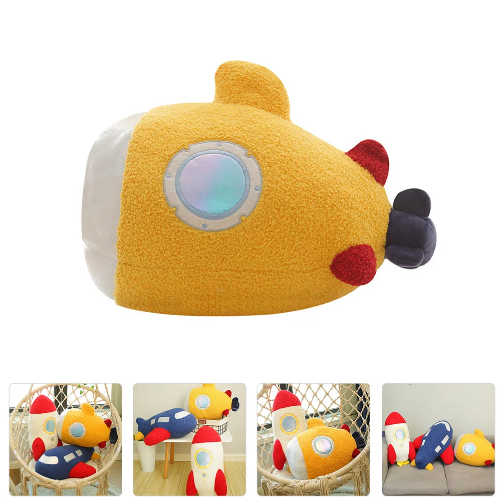 

1pc Adorable Cartoon Educational Baby Toyss Submarine Shaped Desktop Adornment