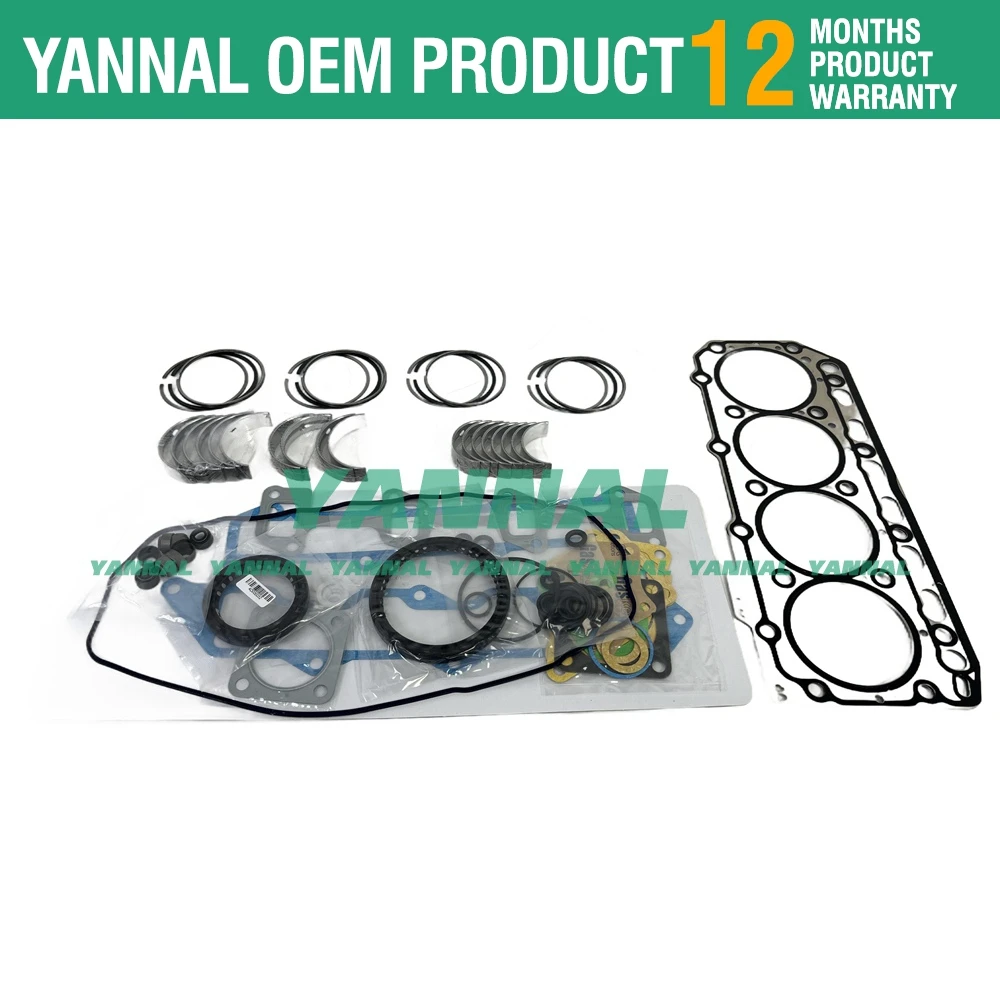 Комплект для капитального ремонта 4TN84 4D84-2 комплекта прокладок кольцевой