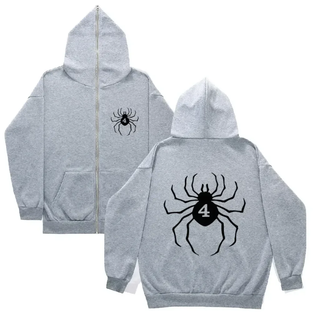 Охотничья труппа X Phantom Hisoka Chrollo Готическая на все лицо молнии унисекс внутренняя