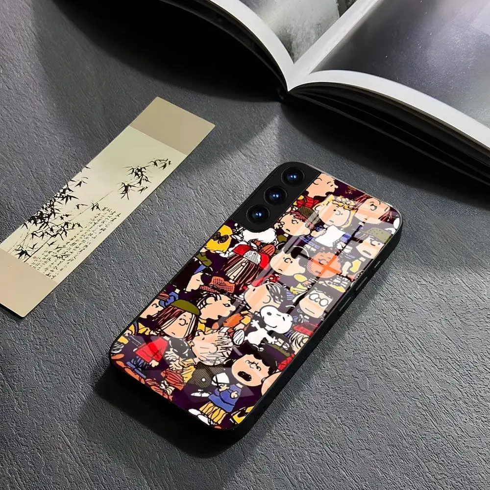 S-Snoopys милый мультяшный чехол для телефона warrior 2024 популярный Samsung s 24 ultra plus 23 22 21 20 a