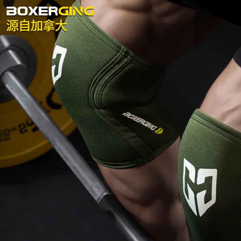 BOXERGING Фитнес Локоть Наколенники Лежачий Push Сила Тяжелая атлетика Strongman