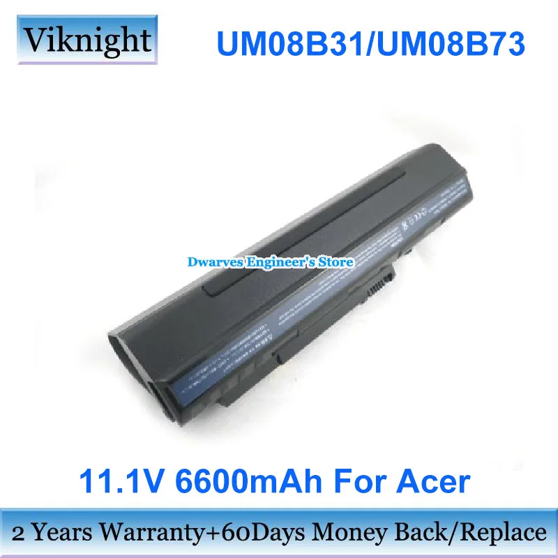 Оригинальный аккумулятор 11,1 В 6600 мАч UM08B31 UM08A52 для Acer Aspire One A110 A150 D150 D250 D210 A110L A110X A150L A150X Weiss LT1005 Оригинальный аккумулятор 11,1 В 6600 мАч UM08B31 UM08A52 для Acer Aspire One A110 A150 D150 D250 D210 A110L A110X A150L A150X Weiss LT1005