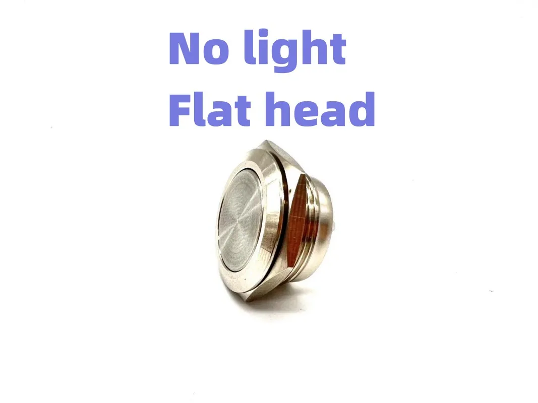 

Металлический кнопочный переключатель 12/16/19/22/25/30 мм, красный/синий