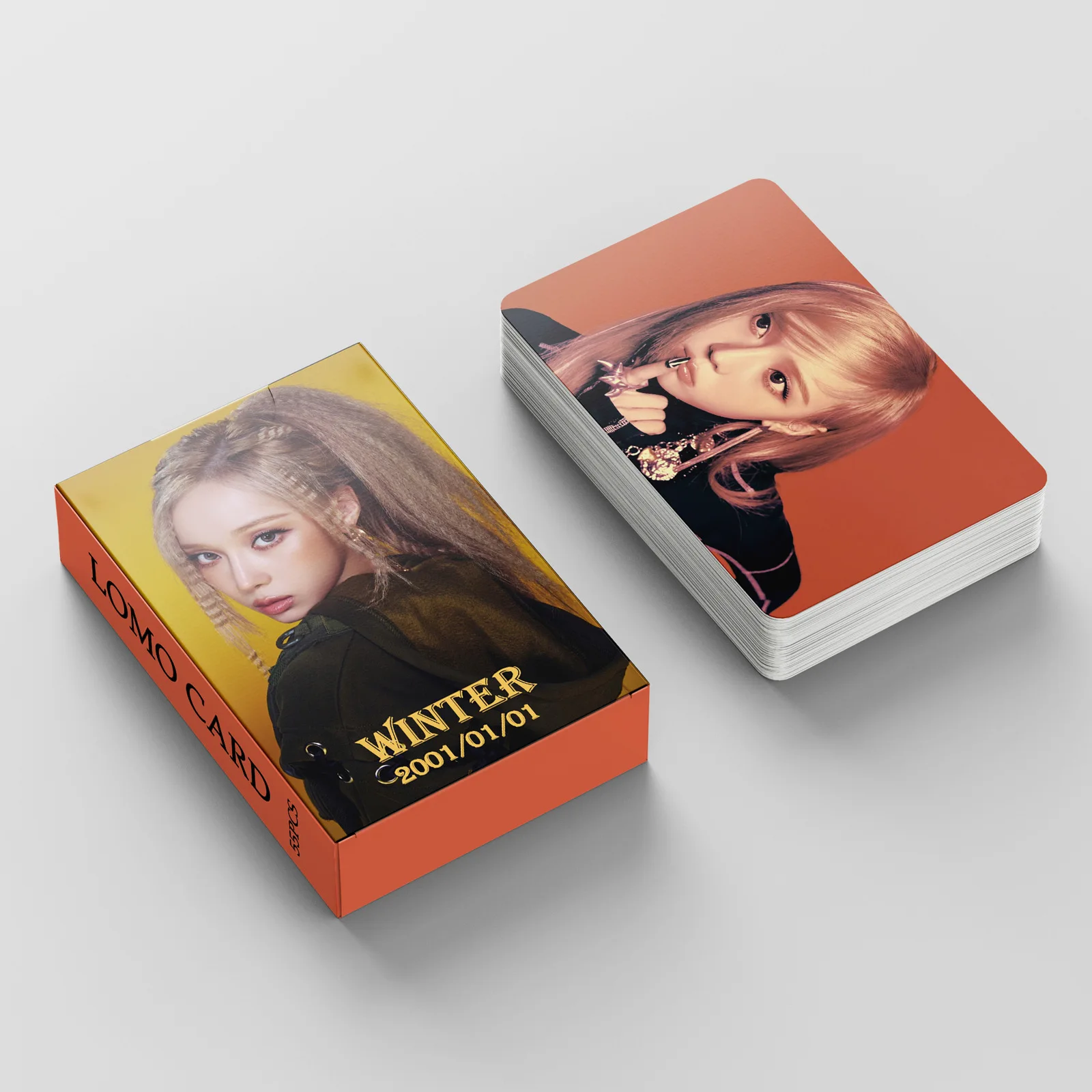 55 шт./кор. зимний альбом Karina Whiplash новые фотокарточки модные концептуальные для