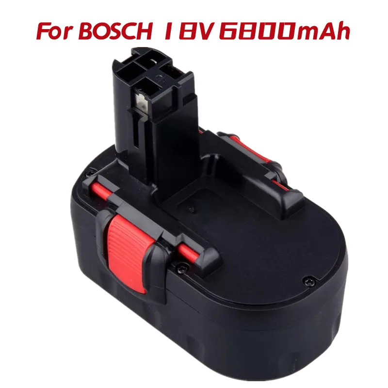 

18V 6.8Ah Ni-MH Remplacement Batterie pour Bosch BAT025 BAT026 BAT160 2607335277 2607335535 2607335735 PSR 18 VE-2 GSR 18 VE-2
