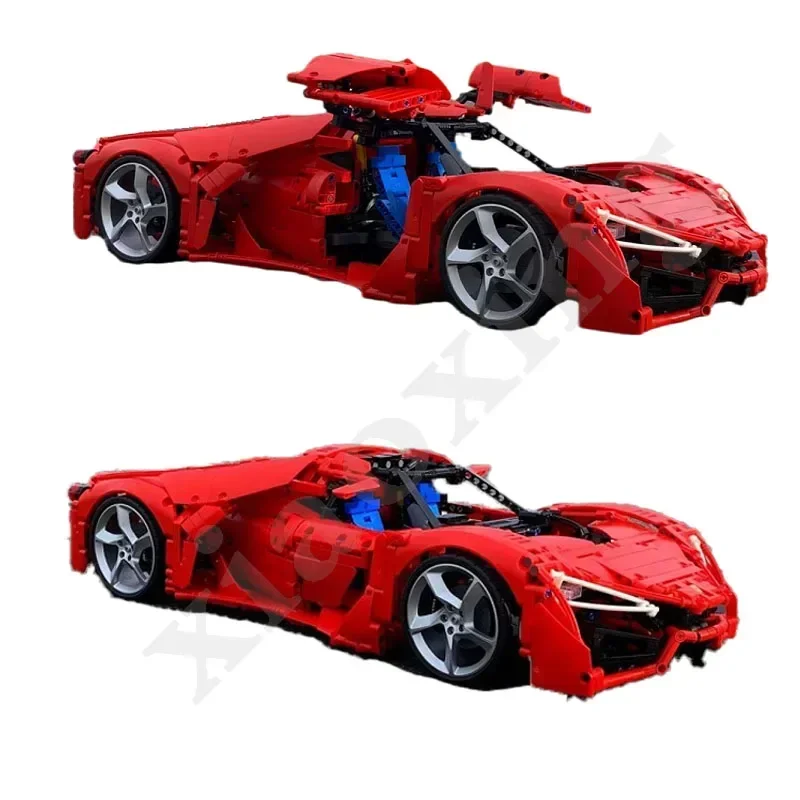 MOC-127902 Racing F80 Concept Car 42143 Speed Formula 2636PCS Assembly MOC Building Blocks DIY Christmas Gift