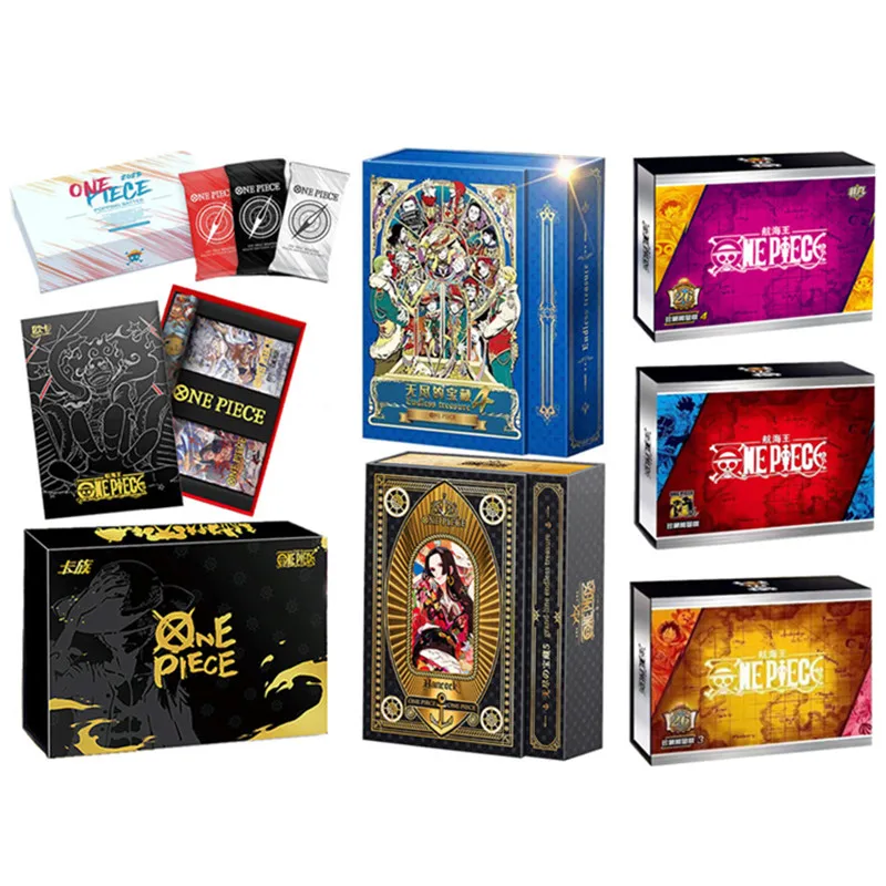 

New One Piece Anime 26TH Card Collection Series Booster Box Family Board Game Card Toys Children's Birthday Gift Christmas Gift
