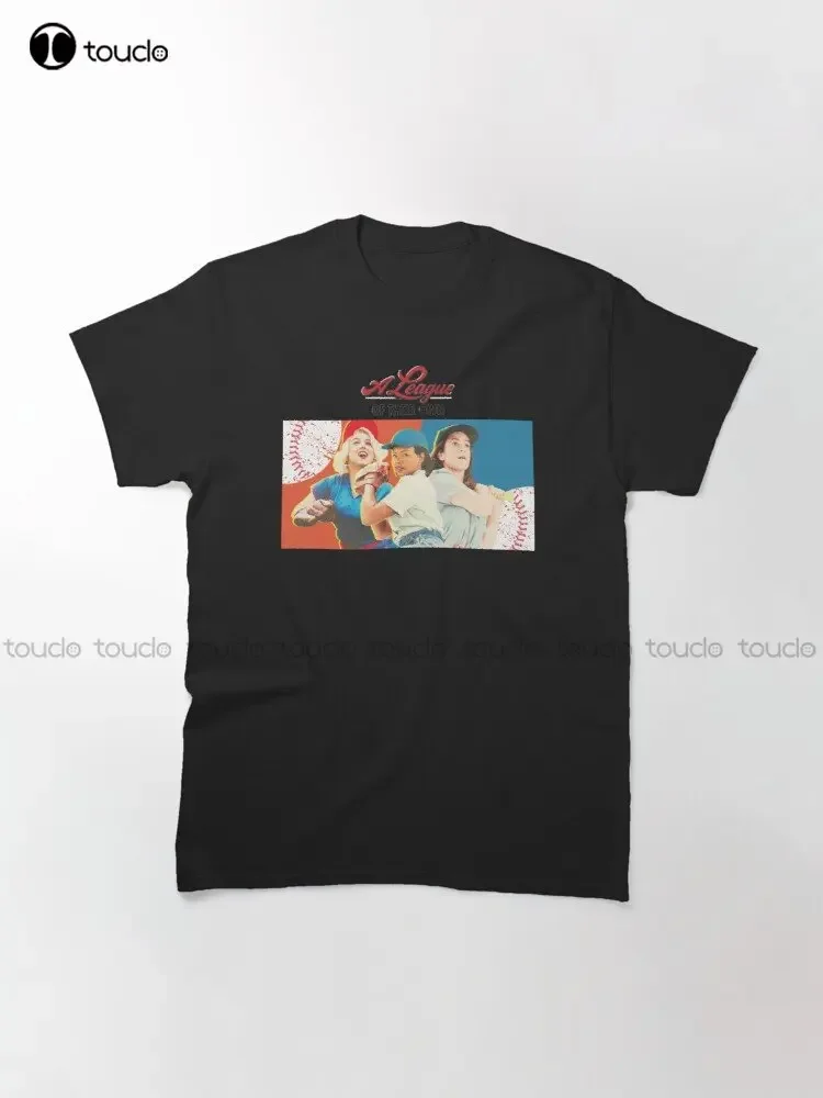 A League Of Their Own Shirt The Classic T-Shirt Black Shirts For Men Pure Cotton New