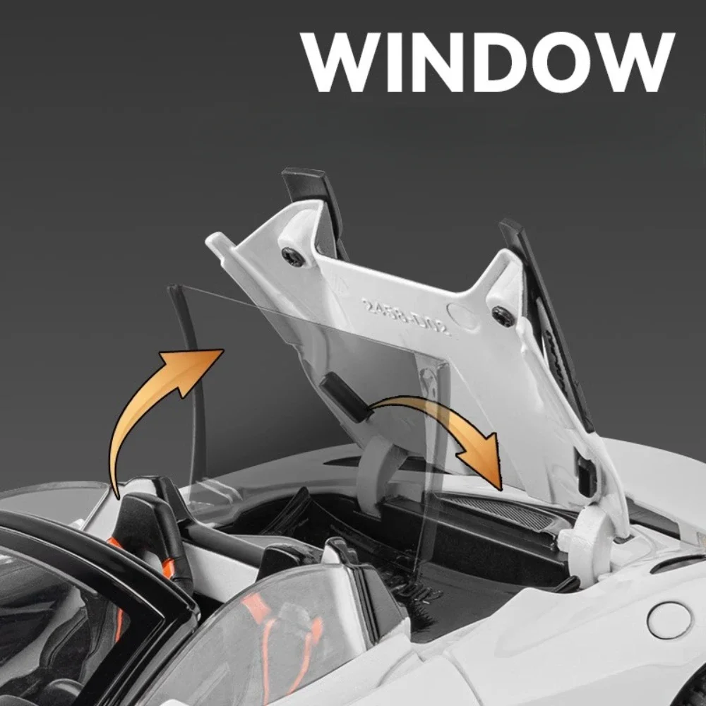 1:24 масштаб 720S игрушка модель спортивного автомобиля амортизирующий сплав литые