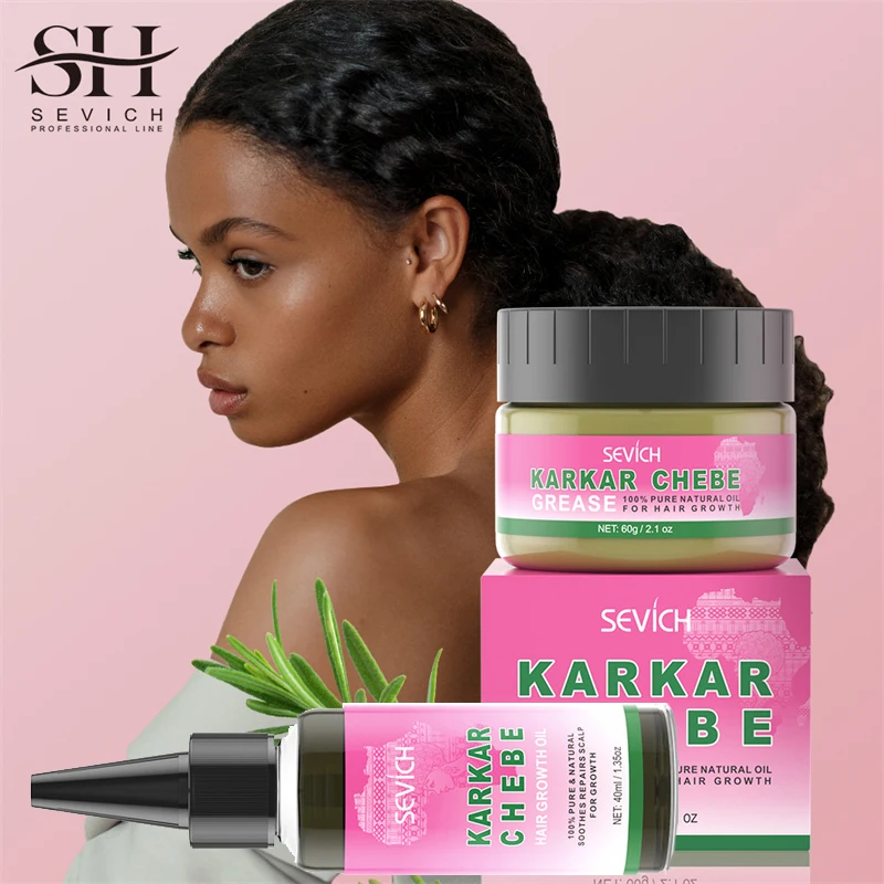 Масло для роста волос Chebe крем против выпадения средство ухода за волосами Sevich