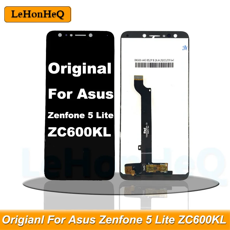 Оригинальный ЖК-дисплей для Asus Zenfone 5 lite ZC600KL сенсорный экран в сборе 5Q X017D замена