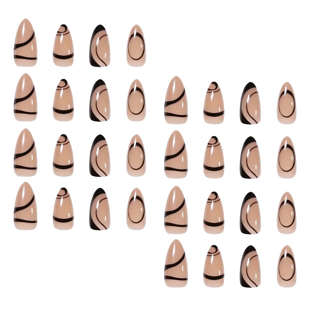 

Nail Nails Tips Fake False Cover Full Manicure Fingernails Artificial Pressdetachable Self Adhesive Fingernail Acrylic Covers