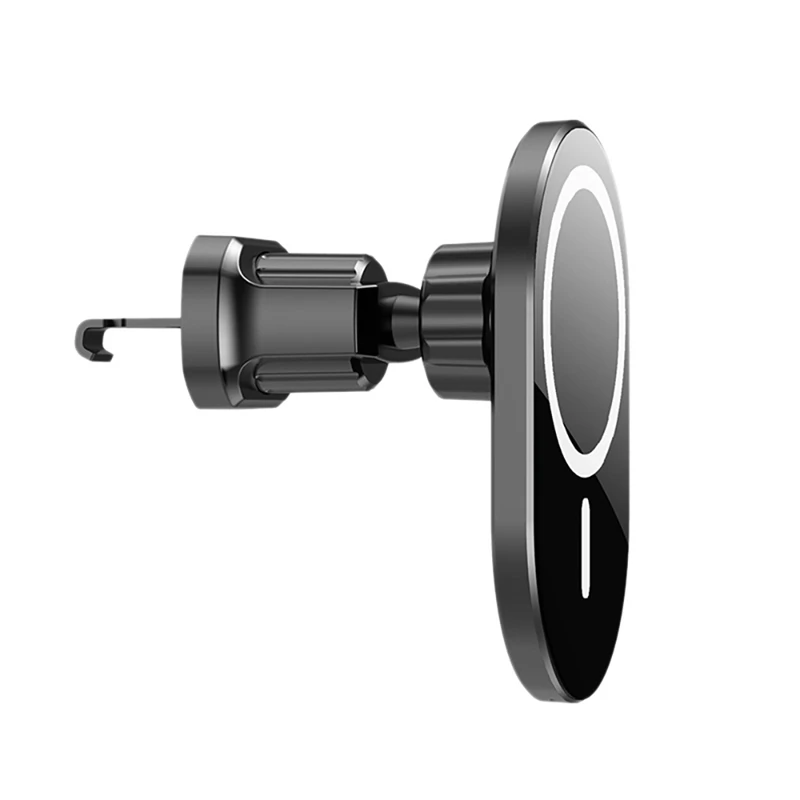 

Магнитное Беспроводное зарядное устройство 15 Вт, автомобильный держатель для телефона, выходное отверстие, поддержка навигации, подходит д...