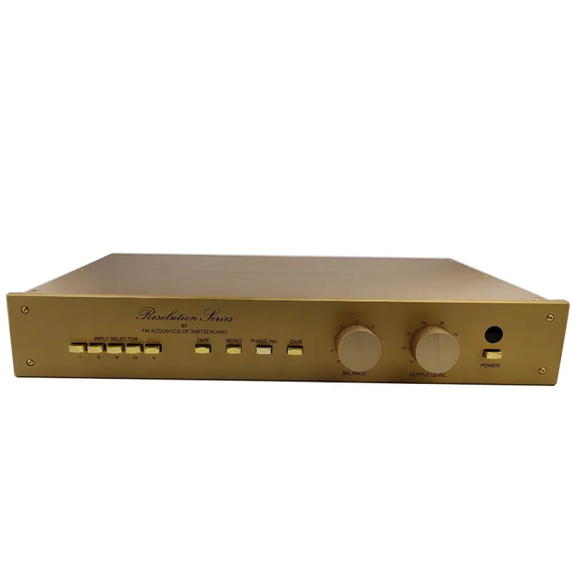 AUEXS 1:1 точка FM255 предусилитель низкого искажения звука чистый HIFI сбалансированный