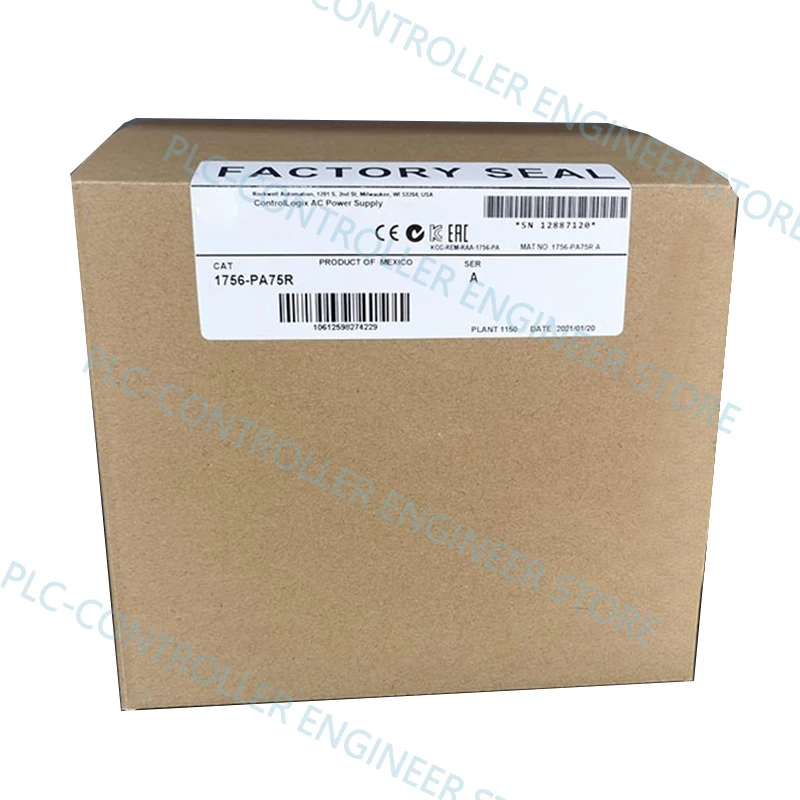 

Новый в коробке контроллер PLC 24 часа в течение отгрузки 1756-PA75R