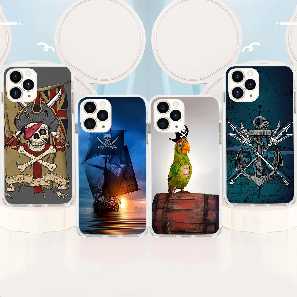 IT-54 Пираты Карибского моря мягкая фотосессия для OPPO VIVO Reno A17k A77s A78 Findx5 8 8t Y35 Y22s Y16 Y02s
