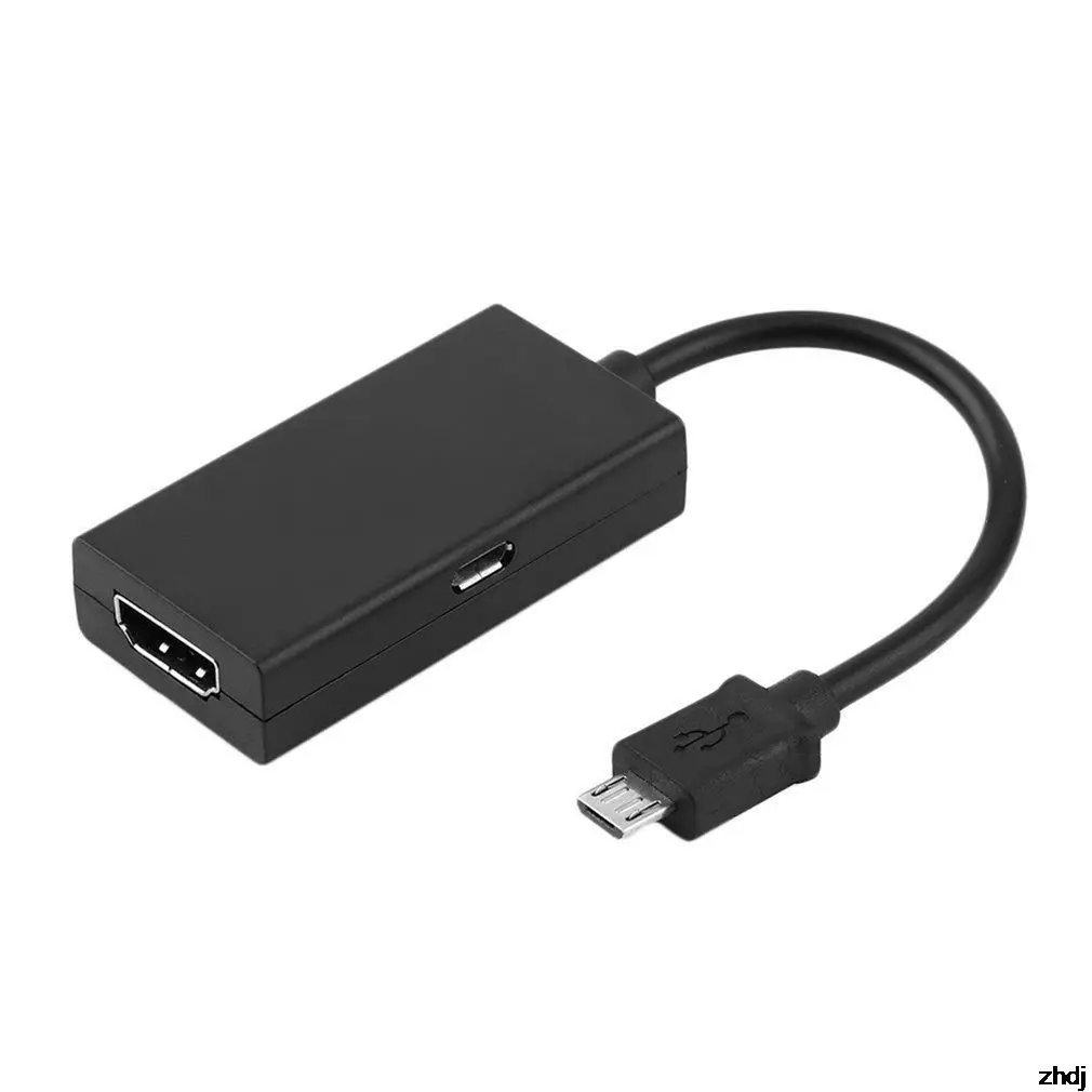Переходник Micro USB 2.0/HDMI MHL с кабелем HD 1080p для Android Samsung HTC LG |