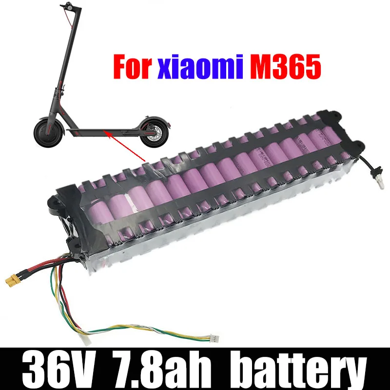 

36V Scooter Battery Pack 7800mah 280Wh 36V for XiaomiMijia M365 Electric Scooter Replacement Parts
