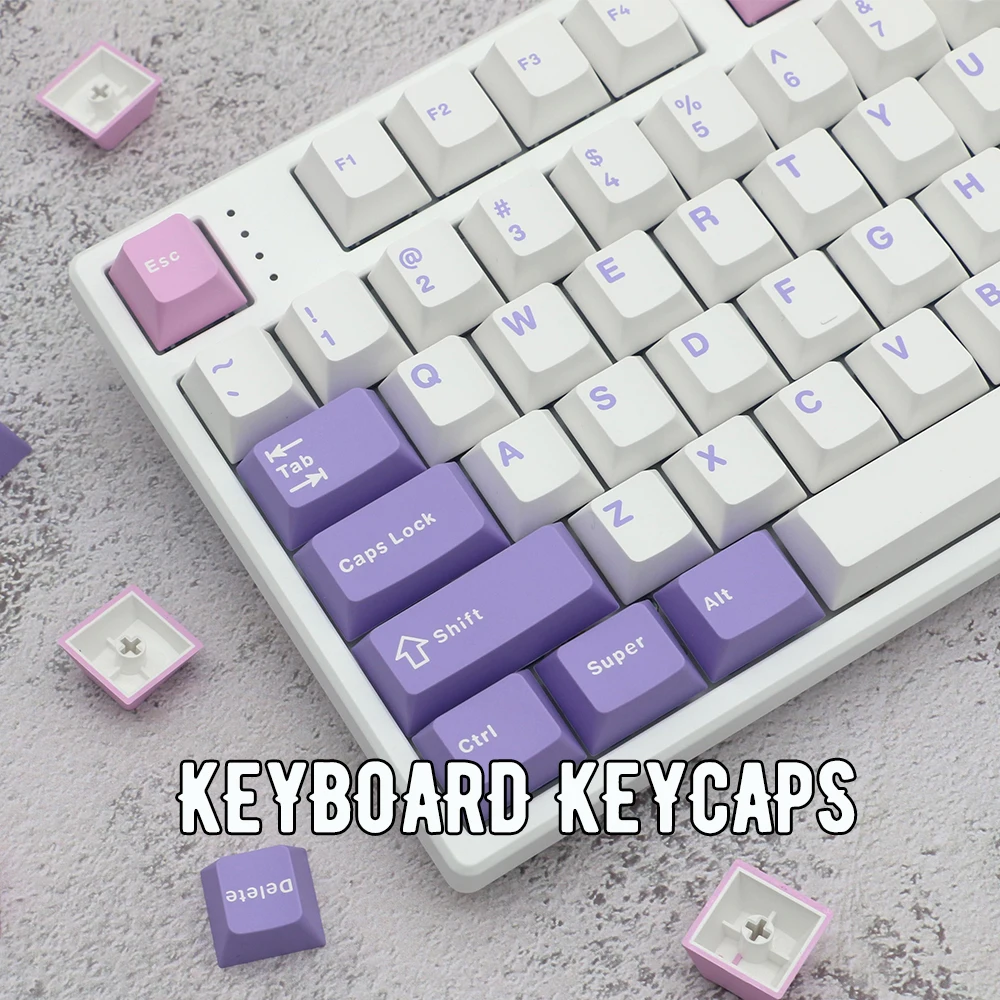 

Double Shot PBT Keycaps 171Keys GMK Flowers See Cherry Profile Keycaps for Mechanical Keyboard Personalize Custom DIY Keycap