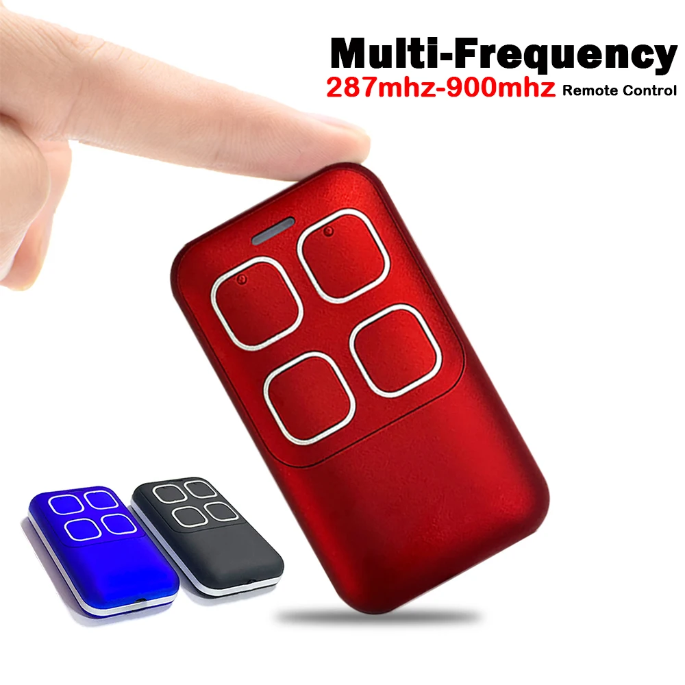 

Garage Remote Control 287mhz-868mhz Multi Frequency Fixed and Rolling Code Replacement Newest Electric Door Control Gate Opener