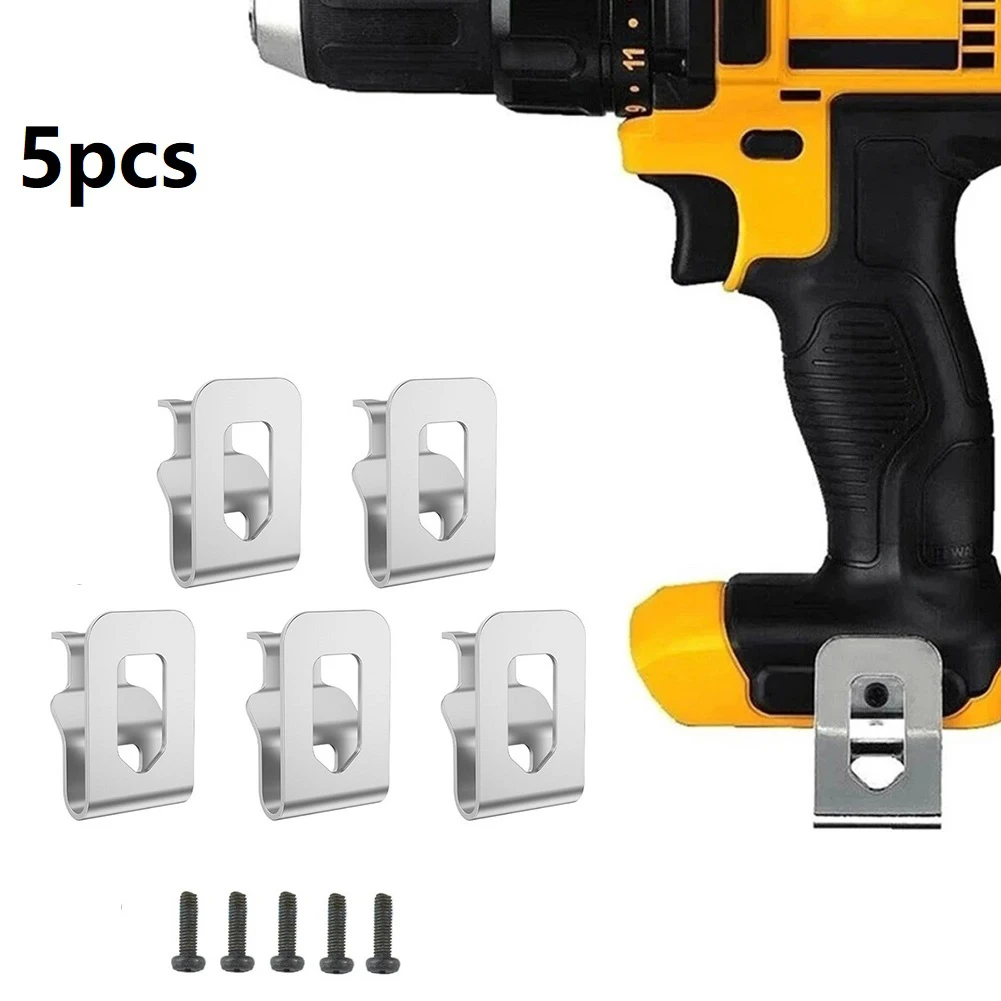 

5pcs Electric Drill Belt Clip Hook For Drill Driver N268241 N169778 DCD980 DCD985 N169778 N268241Hammer Drill Belt Clip Hook
