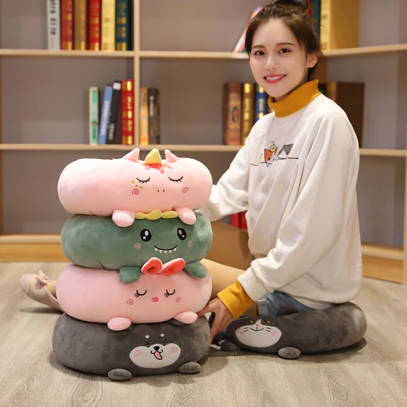 

Милая круглая татами-подушка, планшетофон для семьи, спальни, гостиной, декор для балкона, плавающее окно, утолщенная подушка, подушка для сн...