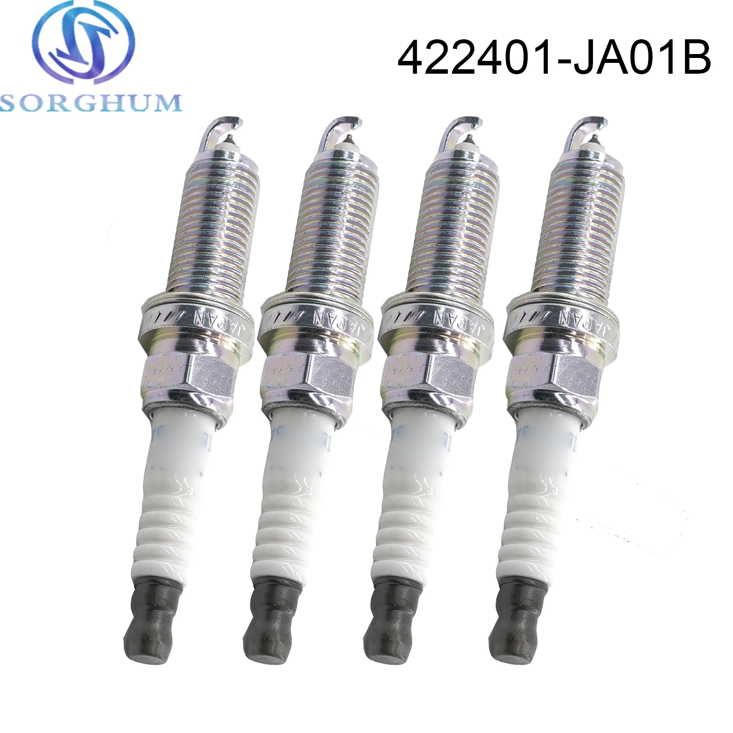 

4pcs 422401-JA01B DILKAR6A11 Dual Iridium Spark Plug For Nissan X-Trail Altima Rogue Sentra Teana Versa Micra