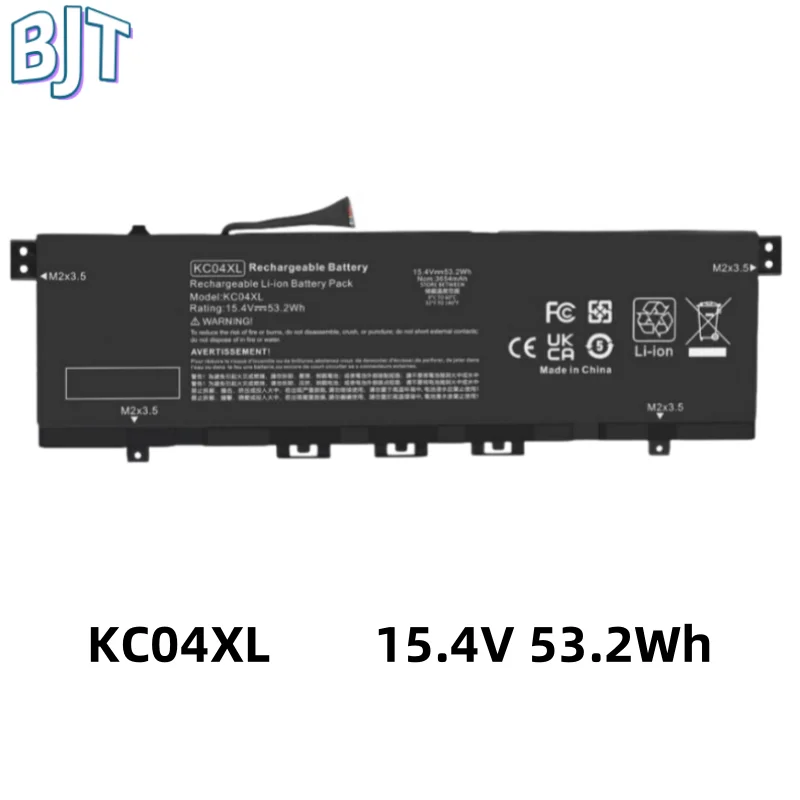Литий-ионный аккумулятор для ноутбука KC04XL 15 4 В 53 2 Втч HP Envy X360 13-AG 13-AQ 13-AH HQ-TRE TPN-W133