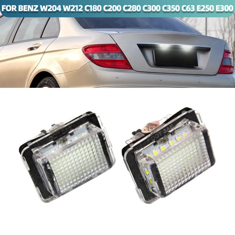 Фонарь для номерного знака Mercedes Benz C-Class S204 C207 W204 E-Class W212 S212 CL-Class C216