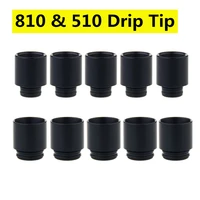 810 510 pom drip tips tfv8 tfv12 tfv12 prince replacement drip tip 810 straw joint 810 drip tip connector cover 100pcs