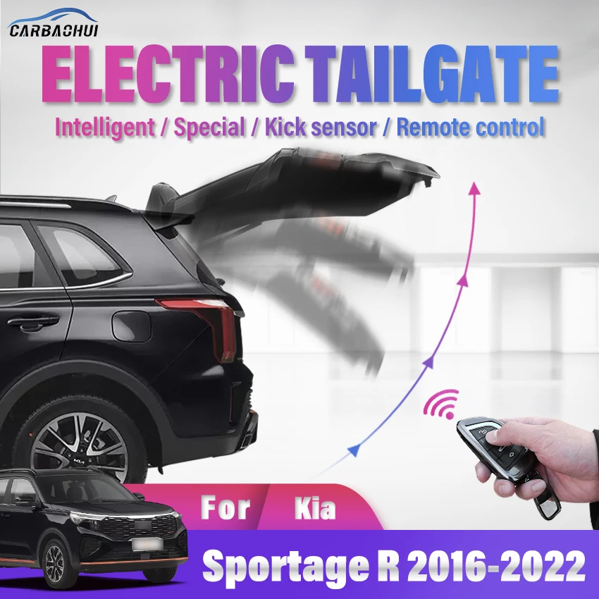 Portón trasero eléctrico para coche, puerta de elevación automática inteligente modificada para Kia Sportage R 2016-2022, maletero eléctrico