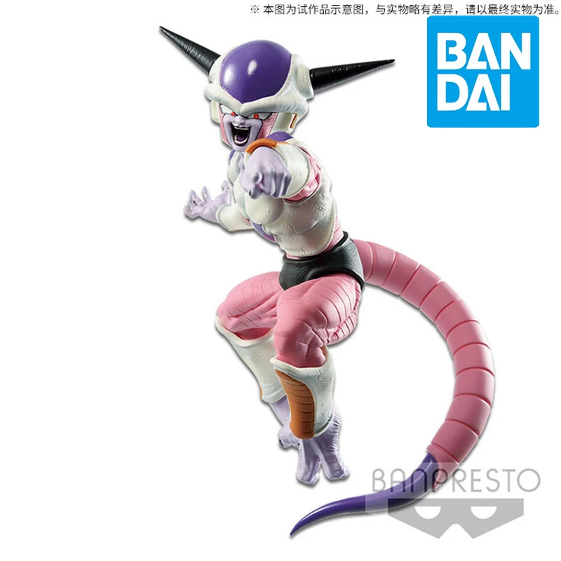 

Original BANPRESTO Dragon Ball Z Full Scratch Frieza Figure Model Bandai Japan Anime Doll Toy for Fans Collection Gifts