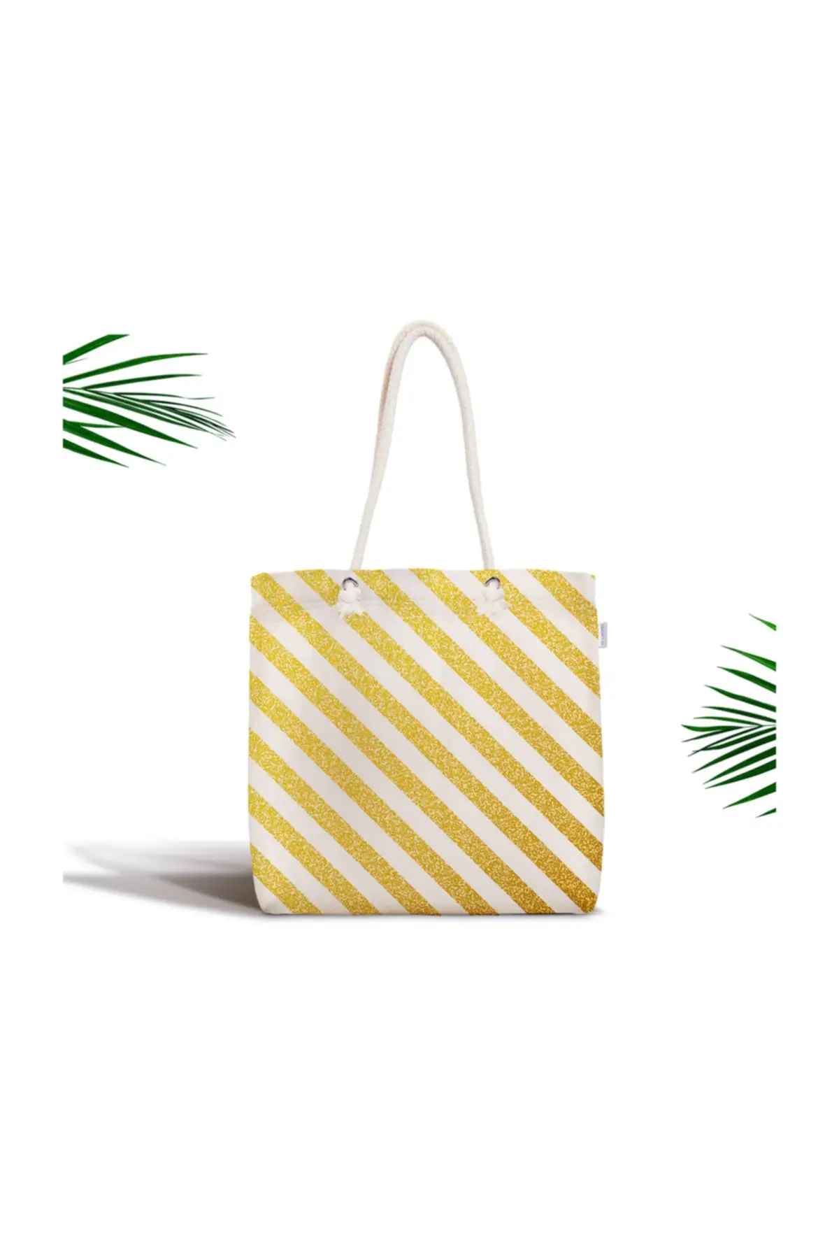 

Женская пляжная сумка с золотыми линиями, современный тканевый тоут на молнии с индивидуальным дизайном, модные летние большие сумки через ...