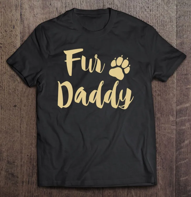 

Мужские меховые футболки с принтом папы лапы собаки любимого папы подарка на День отца мужские футболки с индивидуальным принтом Футболки ...