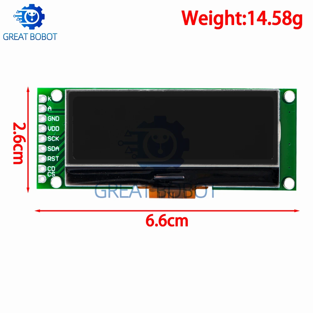Фото BS LCD19264 192*64 192X64 Графический матричный ЖК-модуль Экран дисплея 3,3-5 В LCM встроенный контроллер UC1609C со светодиодной подсветкой №2