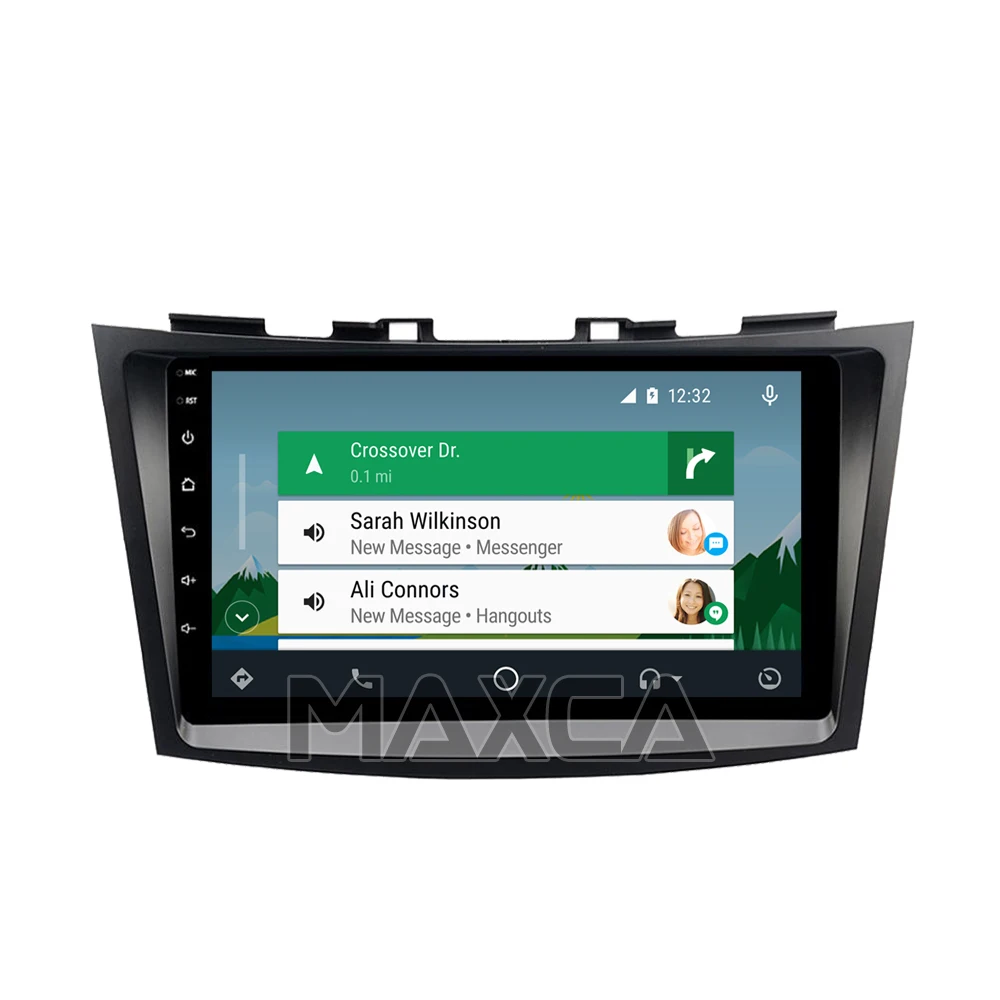 MAXCA 9-дюймовый беспроводной Carplay и Android Авторадио для 2010 Suzuki Swift мультимедийный