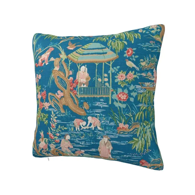 Роскошная Античная Восточная китайская ивовая наволочка для подушки мягкая