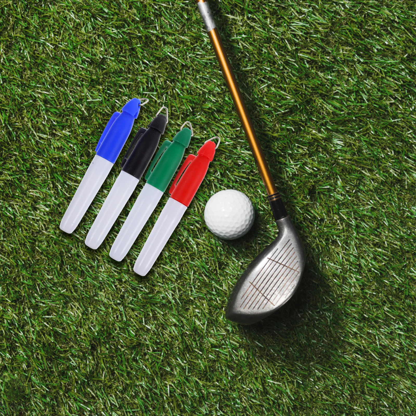 4 шт. лайнер для гольфа зажим игры в гольф трафаретные шарики выравнивания