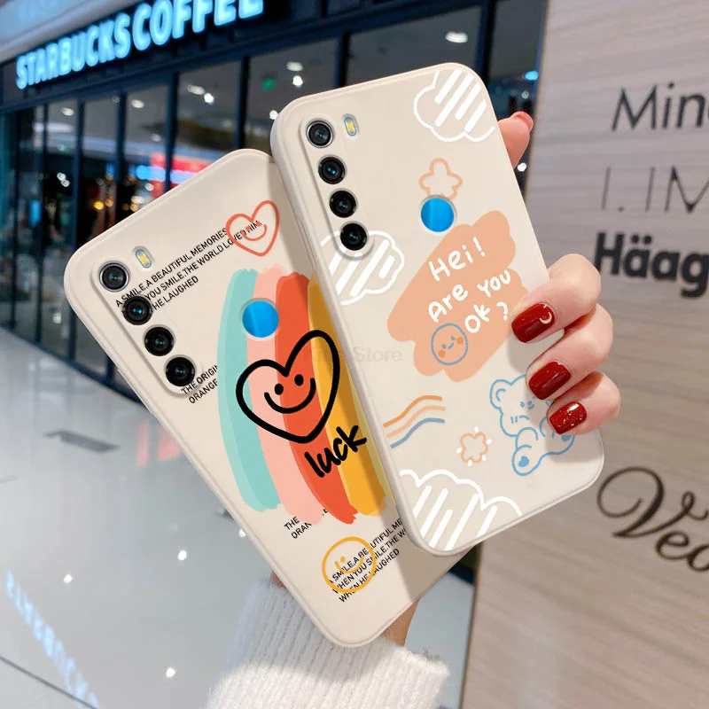 

For Xiaomi Redmi Note 10S Case Redmi Note 8 7 10 11 Pro 9S 11S Redmi 9A 9C 9T Poco X3 Pro M3 F3 Mi 11 Lite 11T Pro Soft Covers