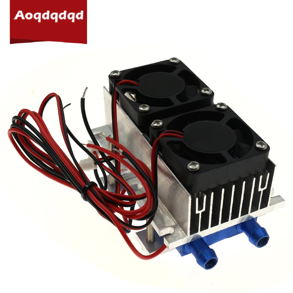 

1pcs 144W Thermoelectric Peltier Refrigeration Cooler 12V Semiconductor Air Conditioner Cooling System DIY Kit Cooling Down