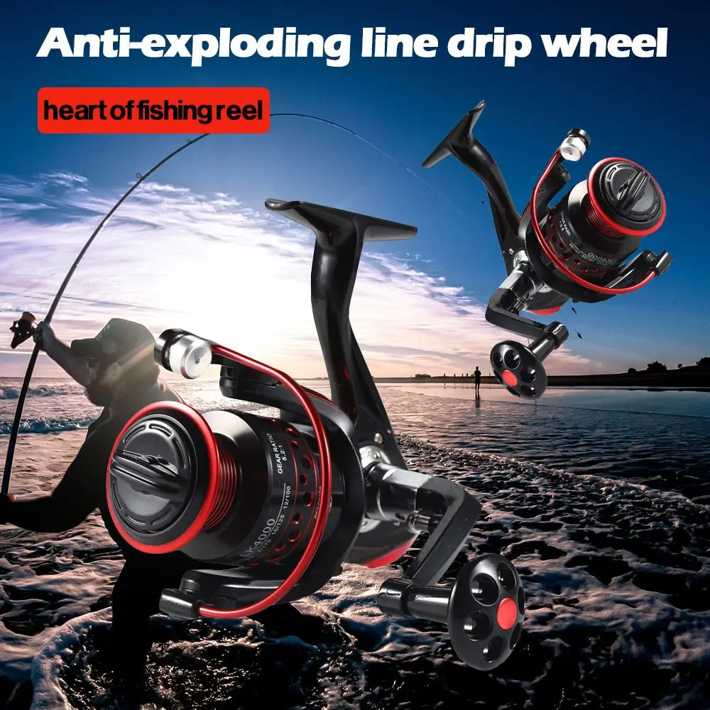 

Новая Металлическая катушка для рыбалки слева и справа, катушка для морской рыбалки, рыболовная катушка