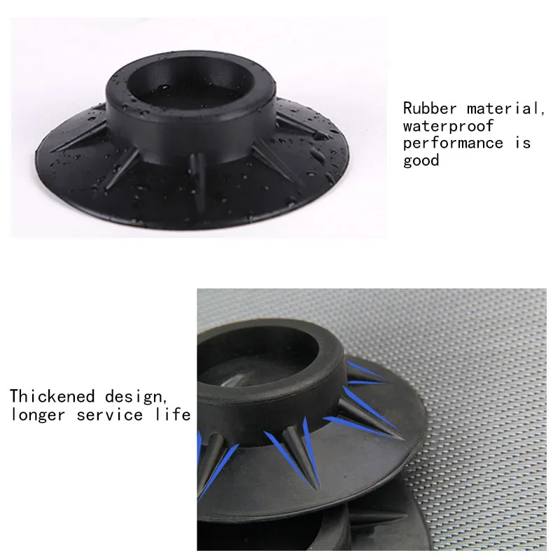 4 шт. Нескользящие резиновые подставки для стиральной машины |