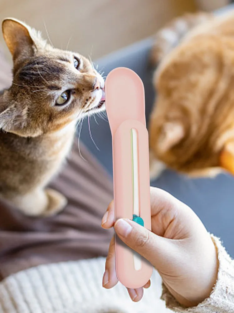 

Pet Food Spoon Convenient Cat Feeding Spoon Cat Strip Spoon Dog Cat Can Food Spoon Pet Cat Strip Feeding Spoon
