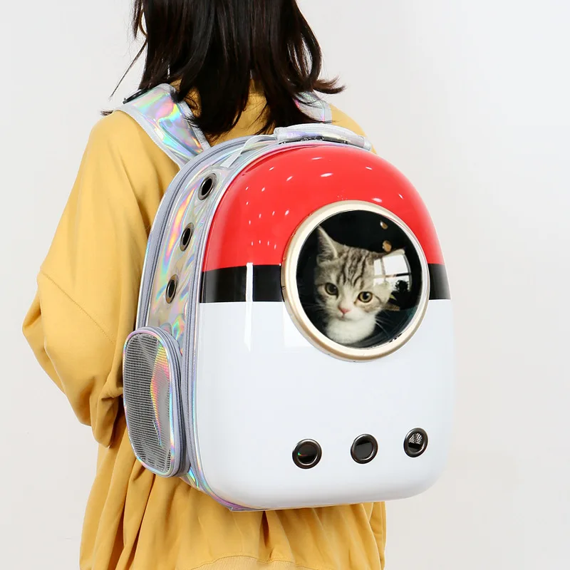 

Cat Carrier Bag Window Transport Outdoor Pet Shoulder Carriers Backpack Breathable Portable Travel Bag For Small Dogs Cats