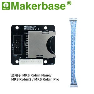Адаптер MKS SLOT Slot2, внешний устройство для чтения SD-карт, разрывная плата, гнездо для 3d принтера, MKS TFT35, TFT32, TFT28, сенсорный экран